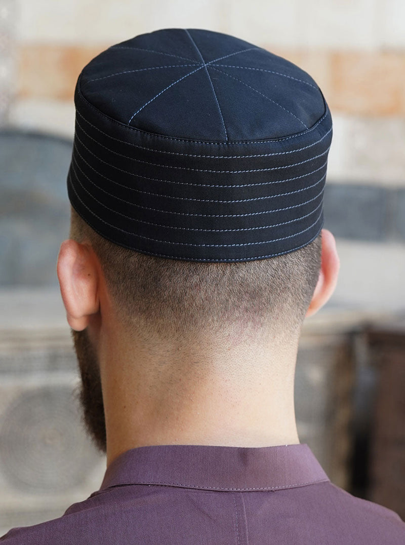 Mercerised Cotton Talib Kufi Hat