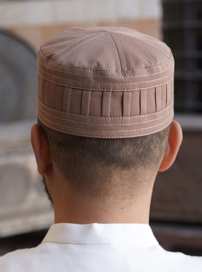 Center Pleated Kufi