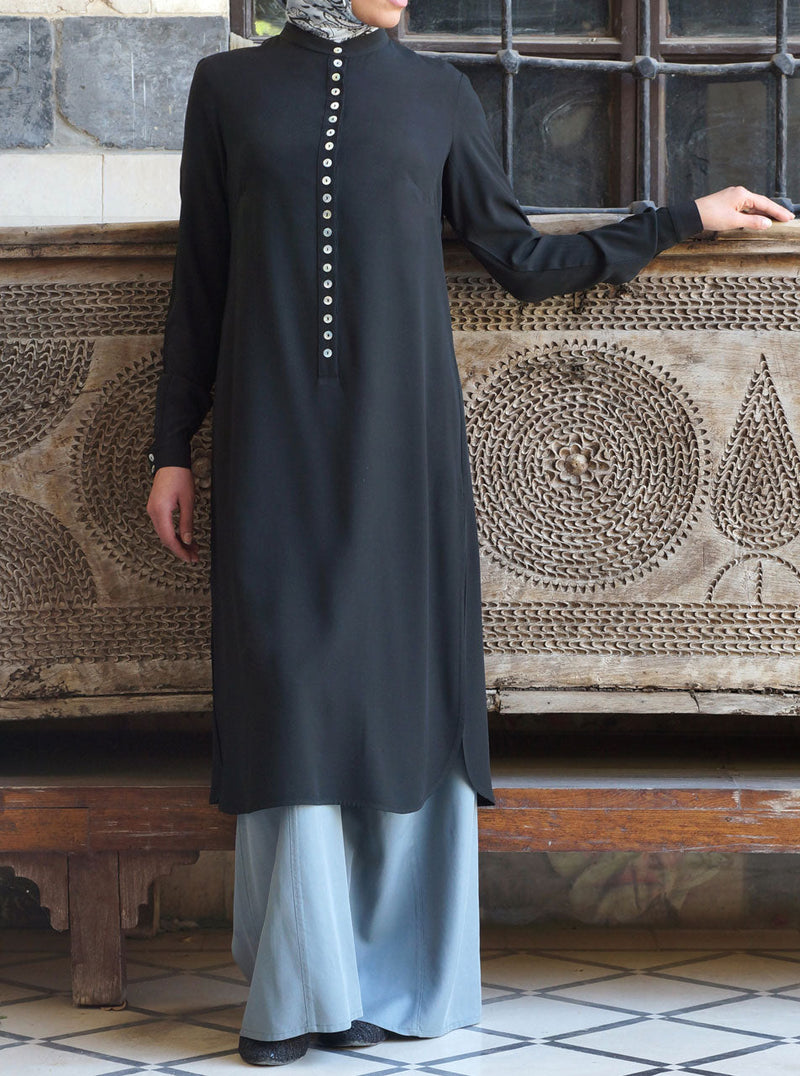 Mother of Pearl Button Tunic