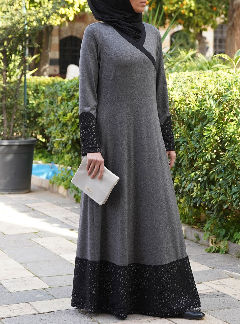 Lace 2025 abaya uk