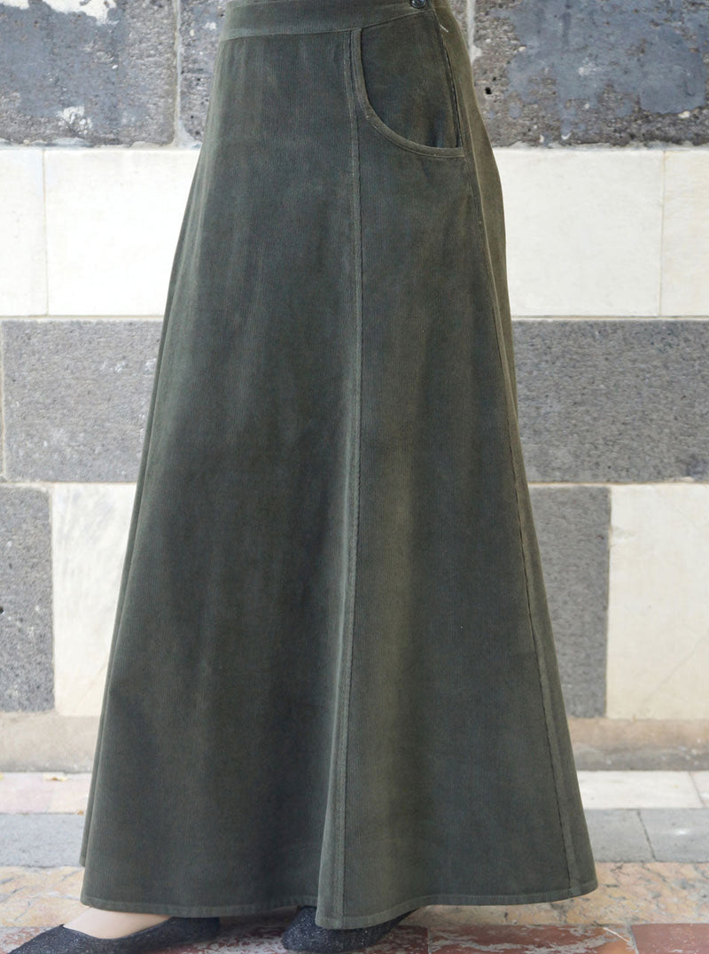 Marina Corduroy Skirt