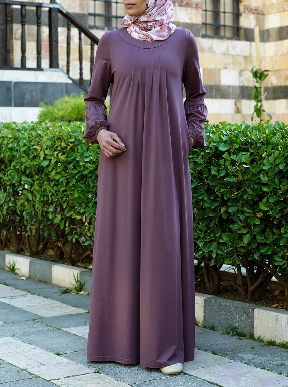 Pleated deals abaya uk