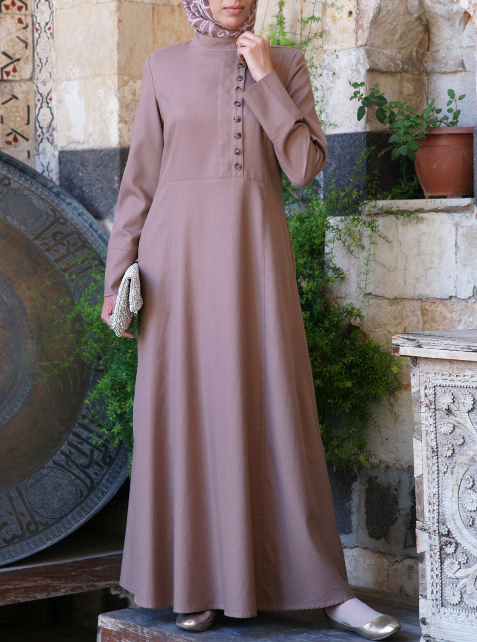 Maxi dress with store headscarf