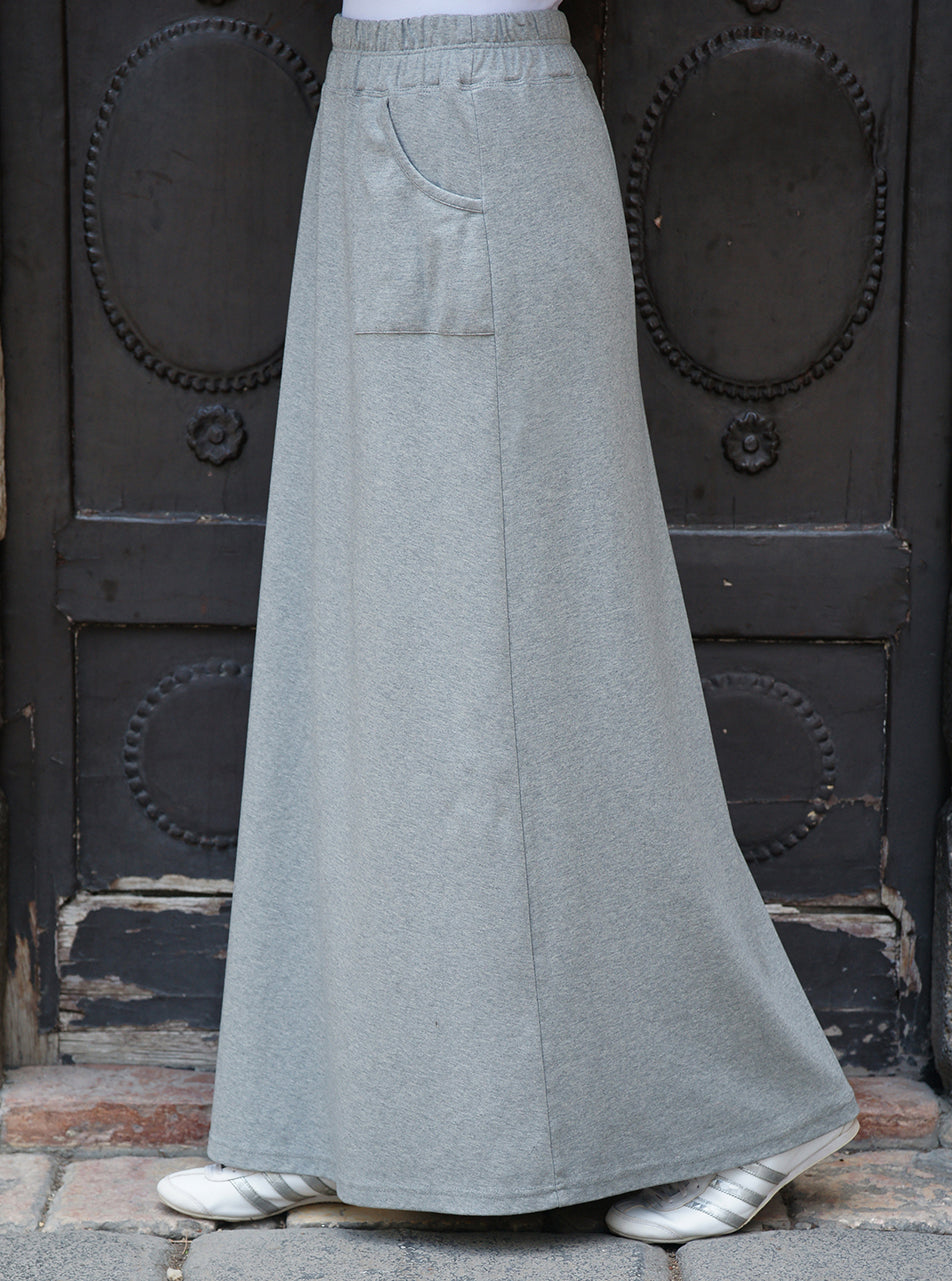 Long skirt outlet grey