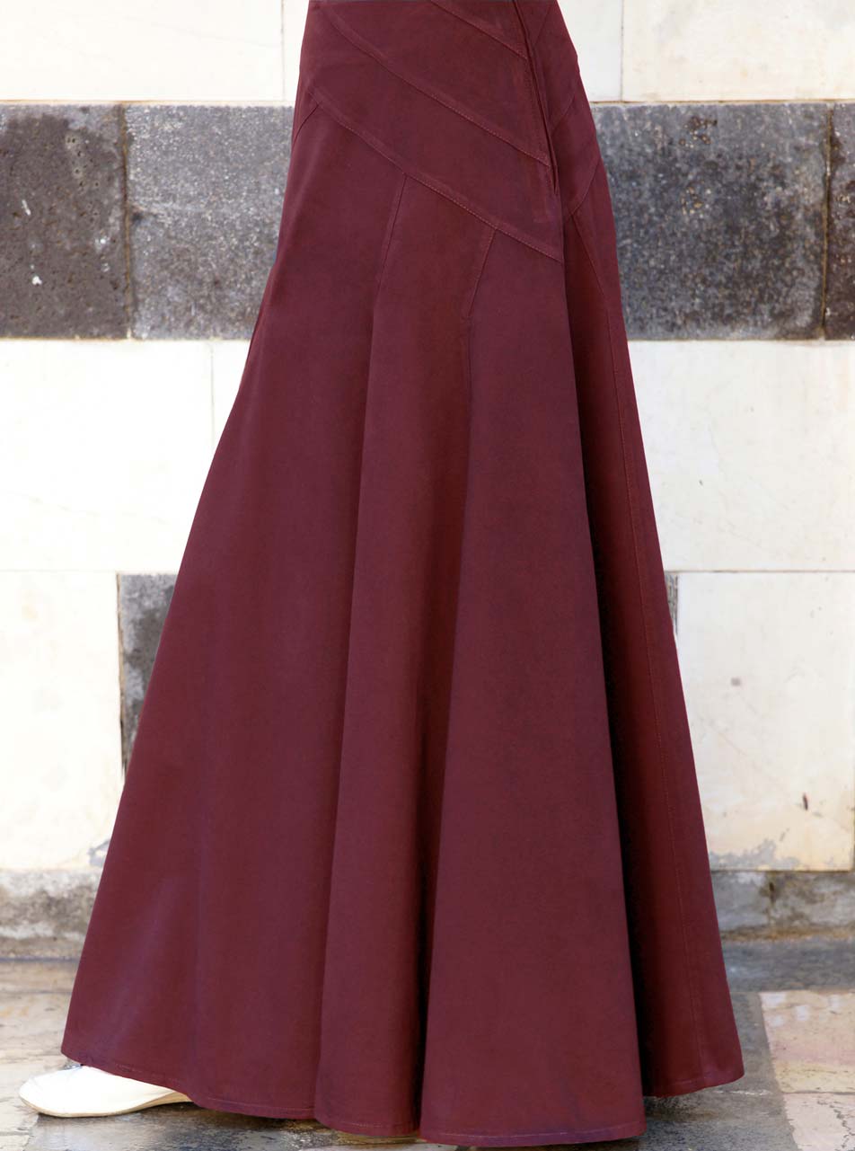 Long flared hotsell maxi skirts