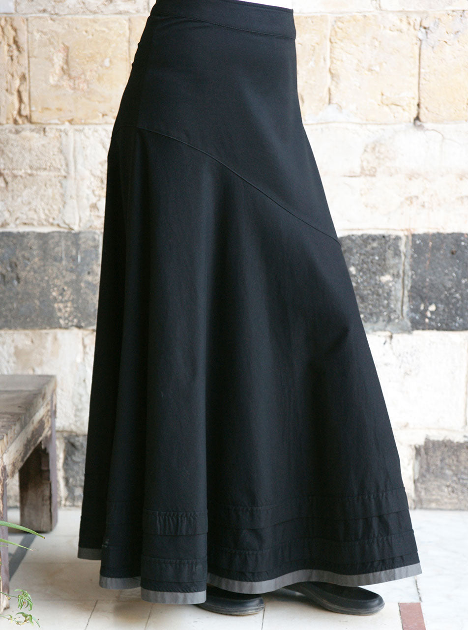 Long sale flared skirt